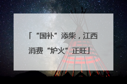 “国补”添柴，江西消费“炉火”正旺