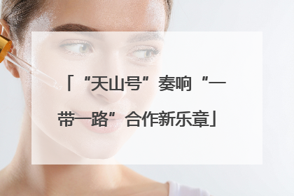 “天山号”奏响“一带一路”合作新乐章