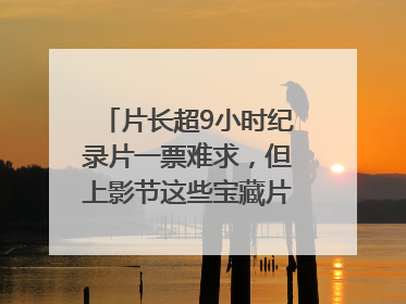 片长超9小时纪录片一票难求，但上影节这些宝藏片还有余票