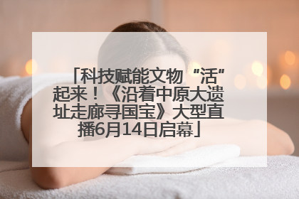 科技赋能文物“活”起来！《沿着中原大遗址走廊寻国宝》大型直播6月14日启幕