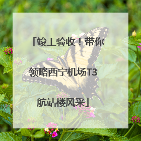 竣工验收！带你领略西宁机场T3航站楼风采