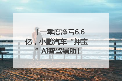 一季度净亏6.6亿，小鹏汽车“押宝”AI智驾辅助