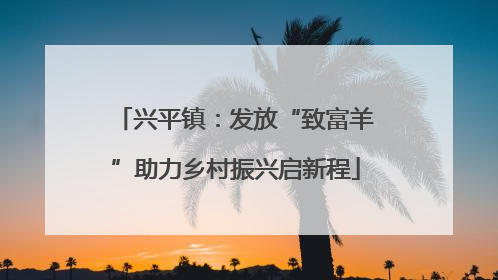 兴平镇：发放“致富羊”助力乡村振兴启新程