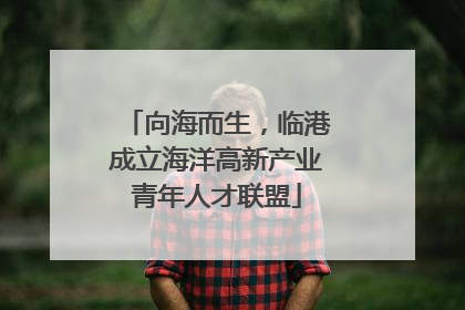 向海而生，临港成立海洋高新产业青年人才联盟