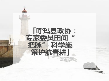 呼玛县政协：专家委员田间“把脉” 科学施策护航春耕