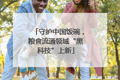 守护中国饭碗，粮食流通领域“黑科技”上新