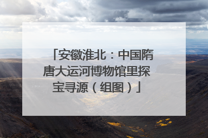 安徽淮北：中国隋唐大运河博物馆里探宝寻源（组图）