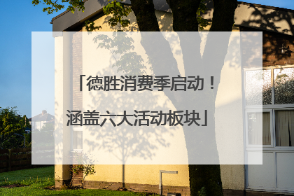 德胜消费季启动！涵盖六大活动板块