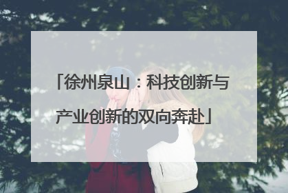 徐州泉山：科技创新与产业创新的双向奔赴
