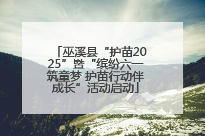 巫溪县“护苗2025”暨“缤纷六一筑童梦 护苗行动伴成长”活动启动