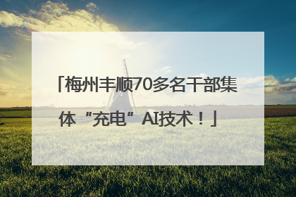 梅州丰顺70多名干部集体“充电”AI技术！