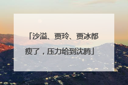沙溢、贾玲、贾冰都瘦了，压力给到沈腾