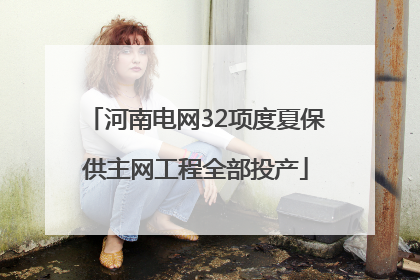 河南电网32项度夏保供主网工程全部投产