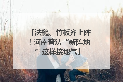 法槌、竹板齐上阵！河南普法“新阵地”这样接地气