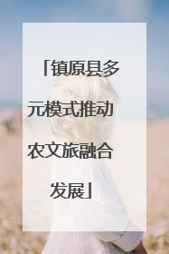 镇原县多元模式推动农文旅融合发展