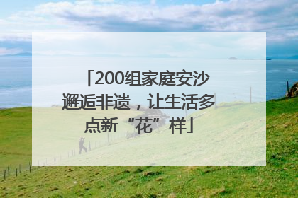 200组家庭安沙邂逅非遗，让生活多点新“花”样