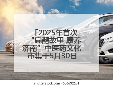 2025年首次“扁鹊故里 康养济南”中医药文化市集于5月30日正式启动